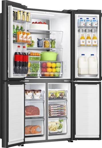 Hisense RQ5P470SAFE frigorifero 4 porte Libera installazione 483 L E Nero-4
