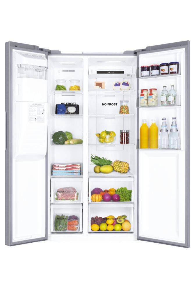 Haier HSOGPIF9183 Libera installazione 515 L Argento-1