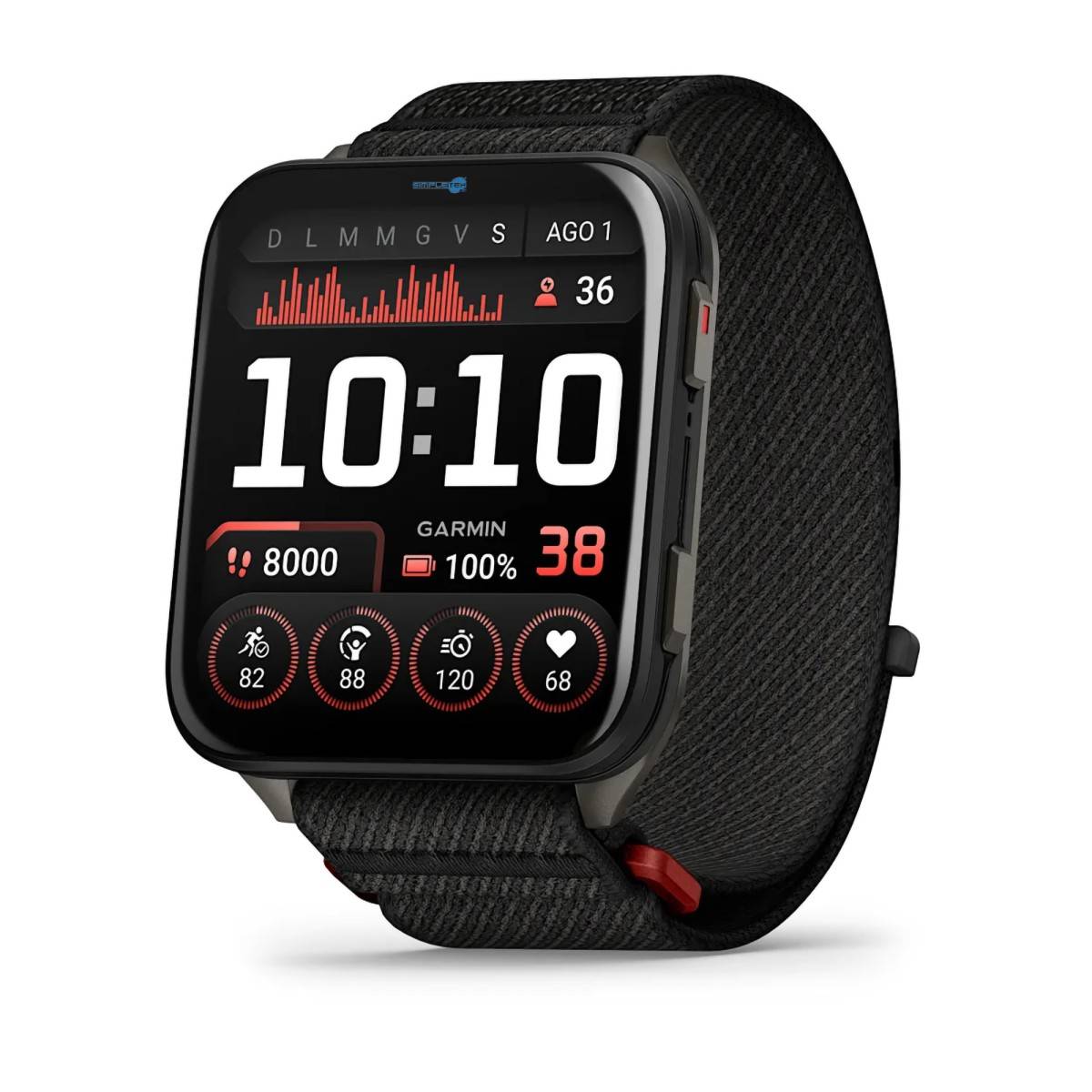 Garmin Venu X1 Black Con Display Amoled Gps Integrato Funzioni Fitness Avanzate-0