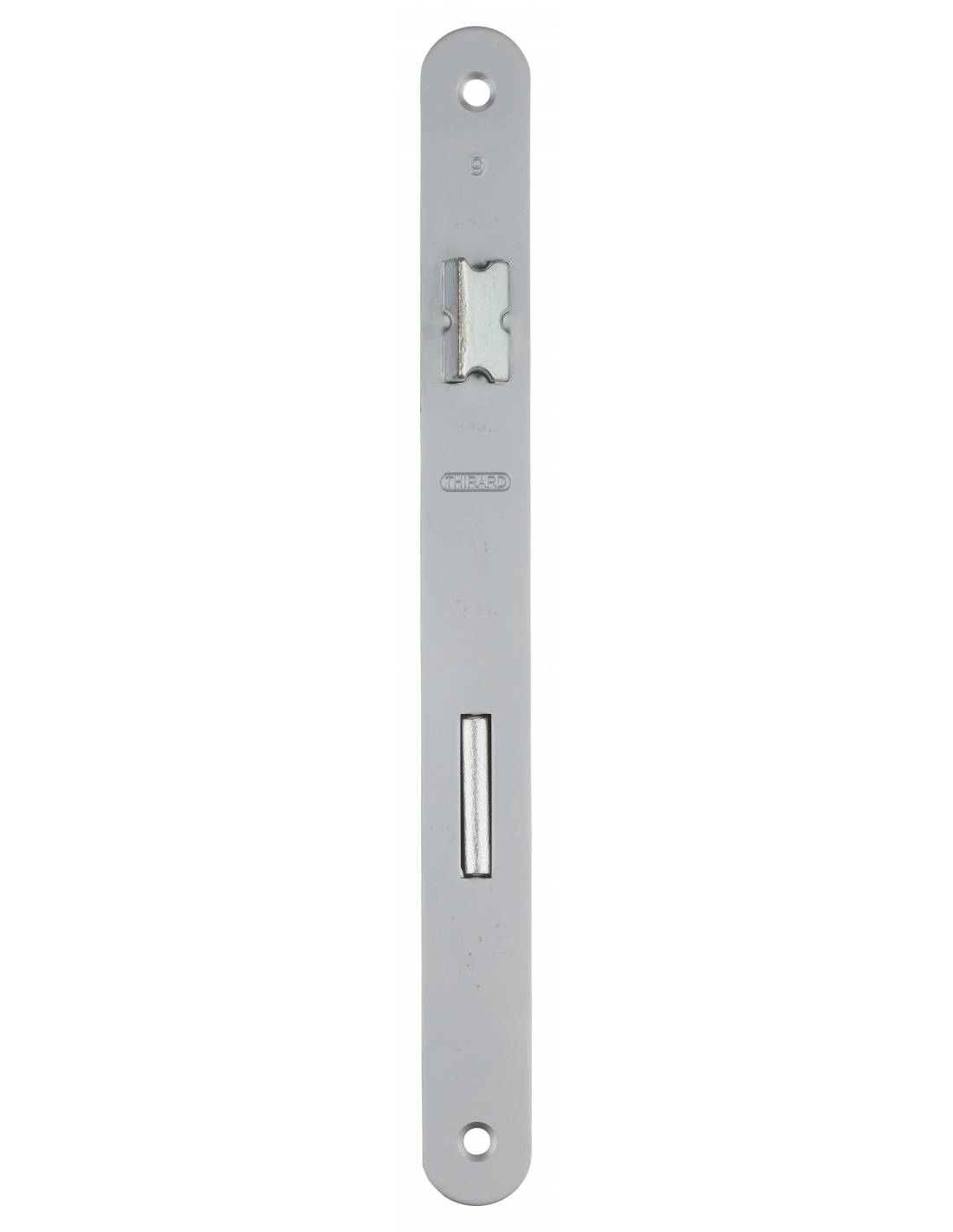 Serratura patent versione BR, asse 40 mm, interasse 90 mm, frontale cromato opaco, 1 chiave – THIRARD-4