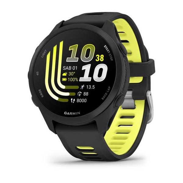 Garmin Forerunner 170 Music Smartwatch 43mm Sportivo Runner Gps Nero Giallo