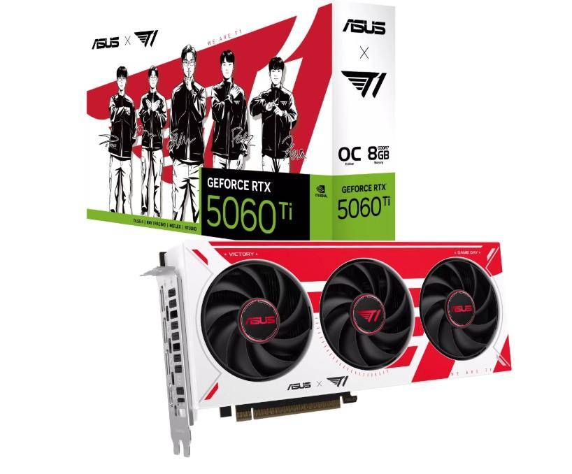 VGA PCI-E ASUS NVIDIA GEFORCE RTX 5060TI OC T1 EDITION GAMING 8GB GDDR7 PCI-E 5.0-0