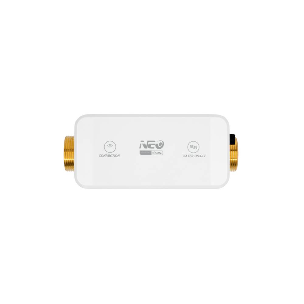 Shelly Neo Smart Water Valve Valvola Acqua Intelligente, Controllo Remoto e Automazioni Antiperdite-0