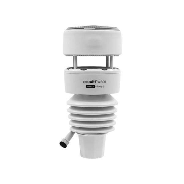 Shelly Ecowitt WS90 Stazione Meteo Smart 7 in 1, Sensori Esterni e Integrazione Domotica
