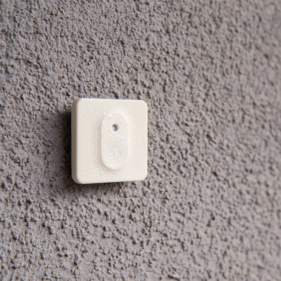 Shelly BLU H&T ZB Ivory Sensore Temperatura e Umidità IP54, Bluetooth e Zigbee, Avorio-1