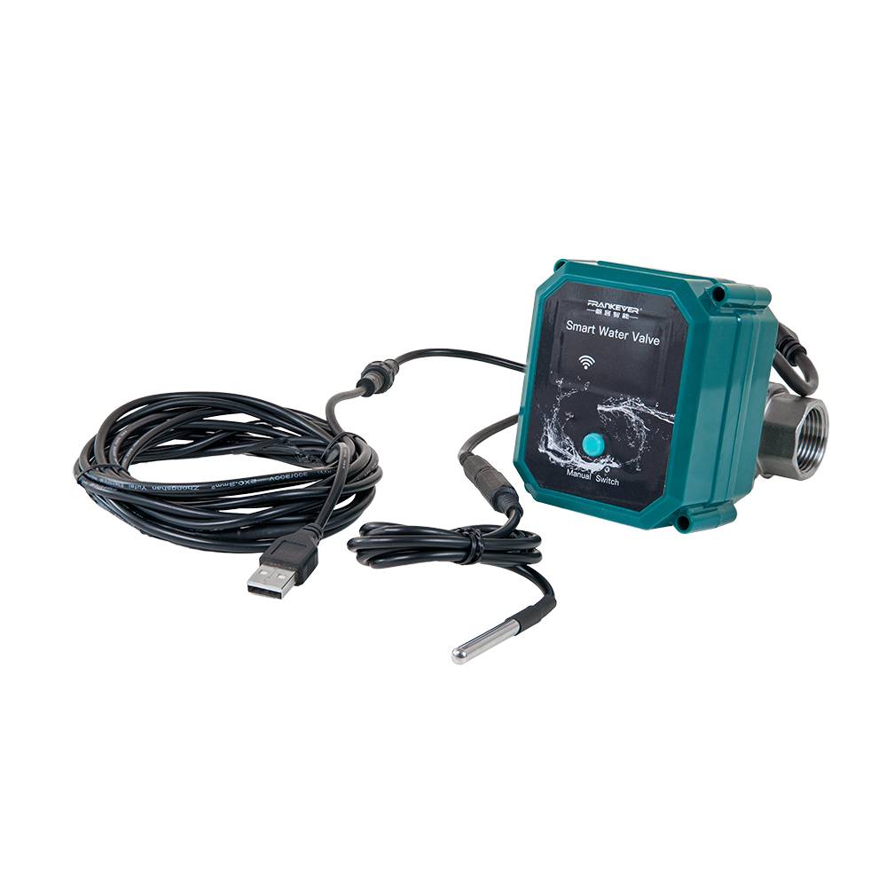 Frankever Smart Water Valve DN20 Valvola Acqua Intelligente 3/4”, Controllo Remoto e Automazioni Shelly-2