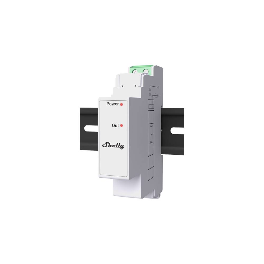 Shelly Pro 3EM Switch Add-on Modulo di Comando Contattore per Pro 3EM, Automazione dei Carichi-0