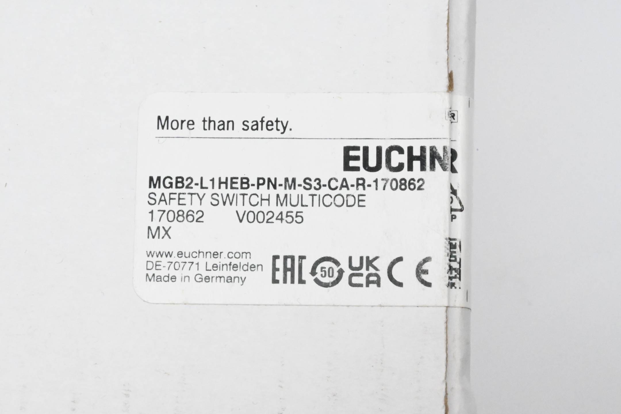 Euchner - 170862 - Euchner 170862-1