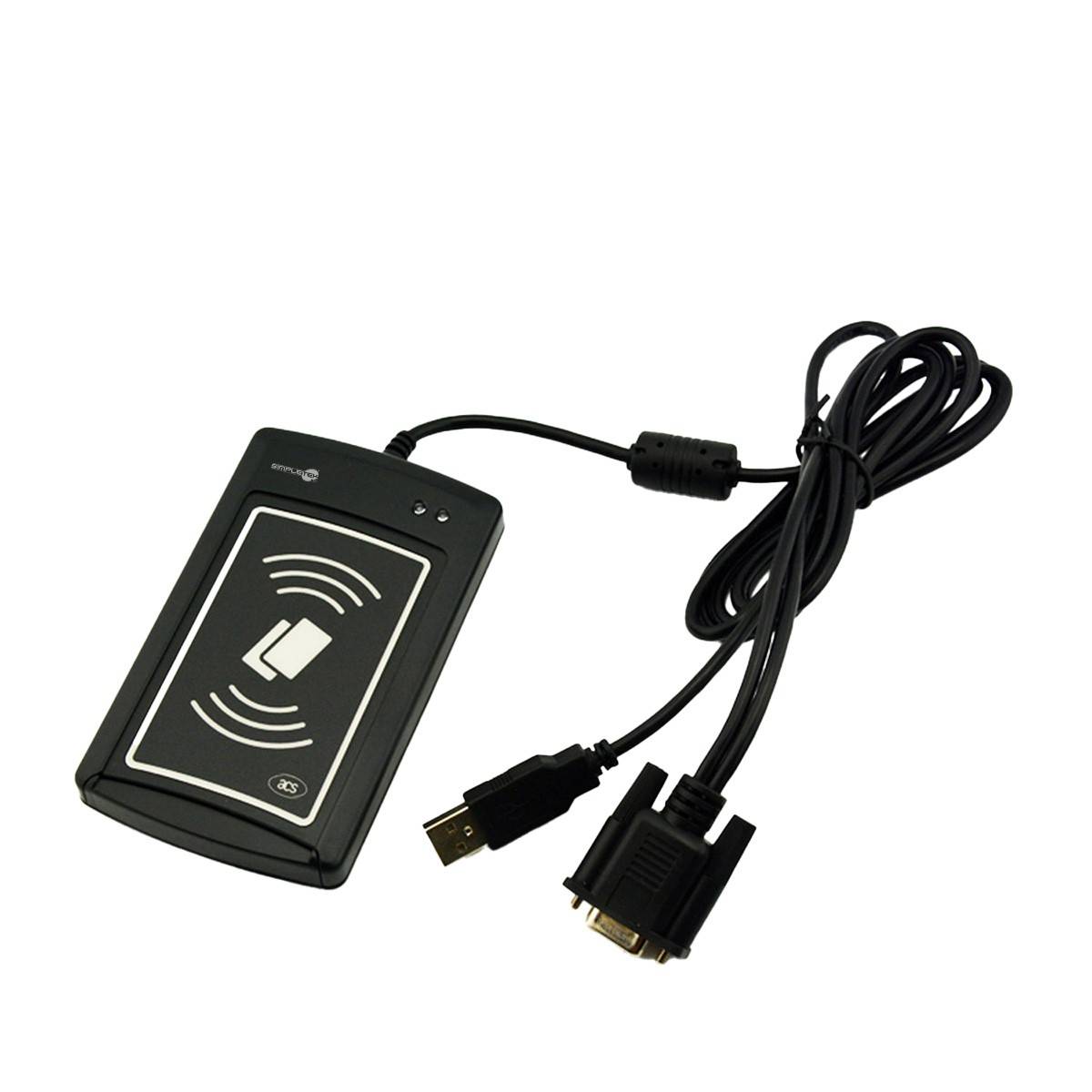 Acs Acr1281s-c8 Lettore Rfid Iso 14443 A/b Seriale Rs232 Com Led Mifare Usb-0
