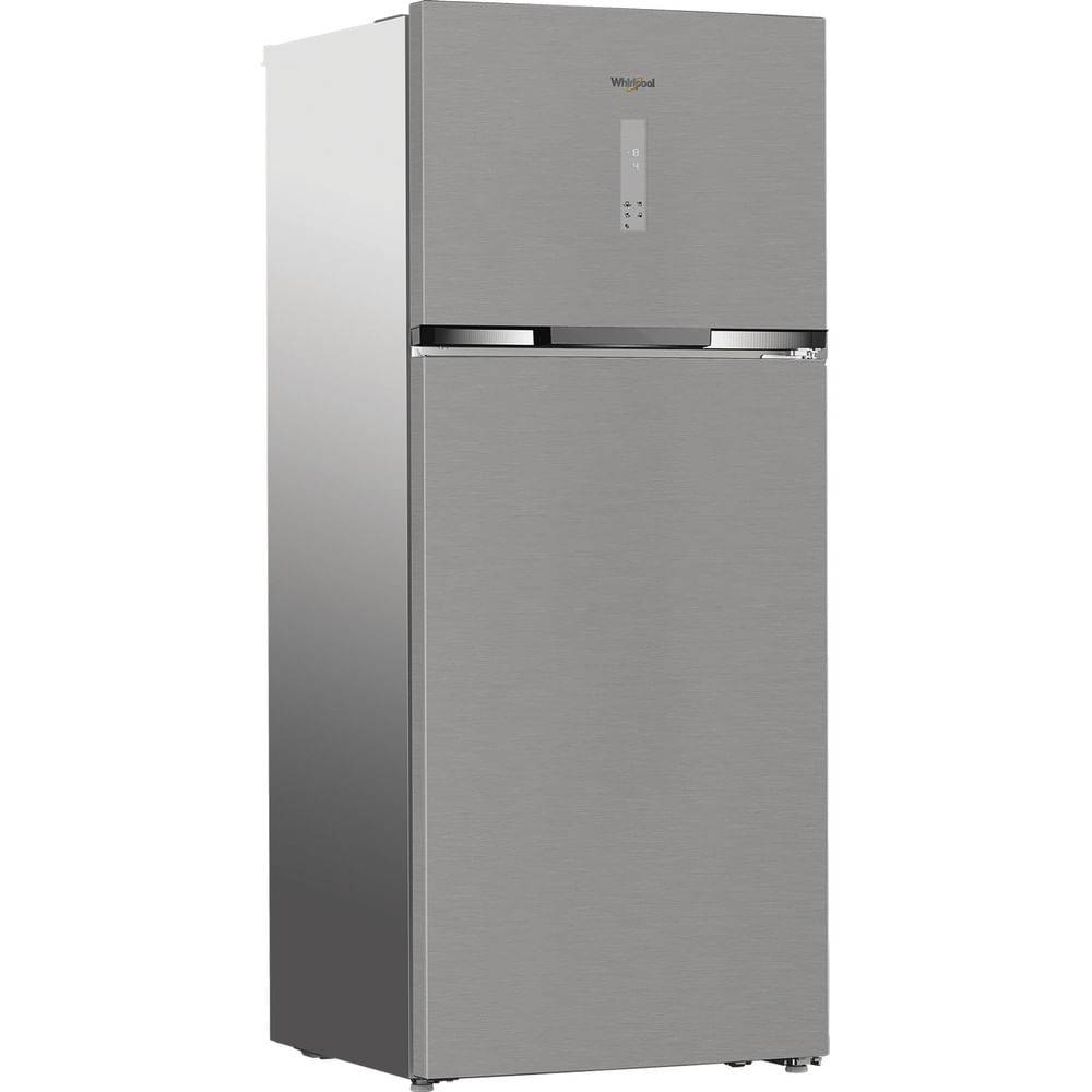 Whirlpool WHD2 6552 X4E Frigorifero doppia porta a libera installazione, Dual no frost, 78cm, Classe E, Pearl Inox, 37 d-0