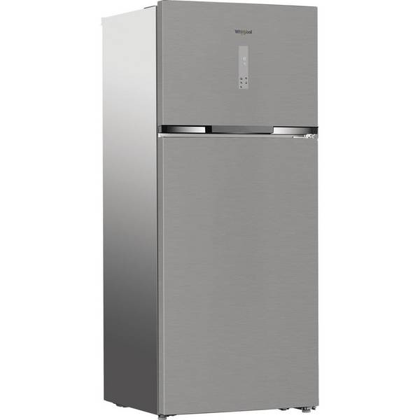 Whirlpool WHD2 6552 X4E Frigorifero doppia porta a libera installazione, Dual no frost, 78cm, Classe E, Pearl Inox, 37 d