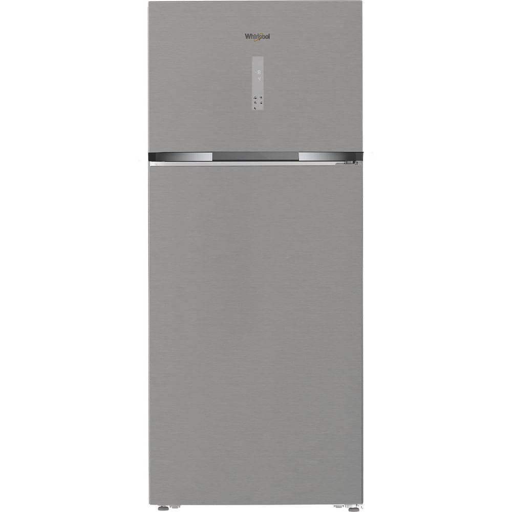 Whirlpool WHD2 6552 X4E Frigorifero doppia porta a libera installazione, Dual no frost, 78cm, Classe E, Pearl Inox, 37 d-1