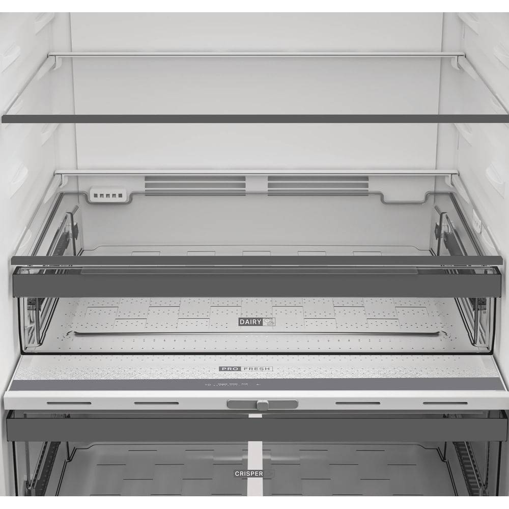 Whirlpool WHD2 6552 X4E Frigorifero doppia porta a libera installazione, Dual no frost, 78cm, Classe E, Pearl Inox, 37 d-4