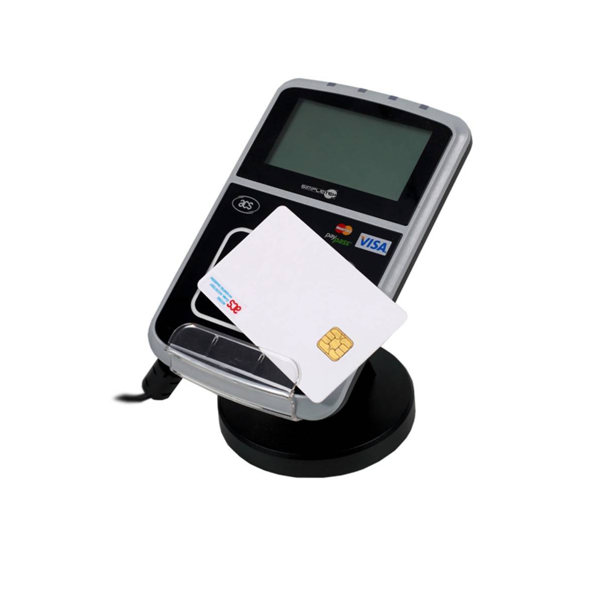 Acs Acr123u-a1 Lettore Smart Card Contactless Pos Cashless Usb Slots Sam-2