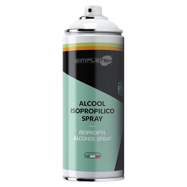 Alcool Isopropilico Puro 100% Spray Pulizia Disinfettante Circuiti Ultrasuoni