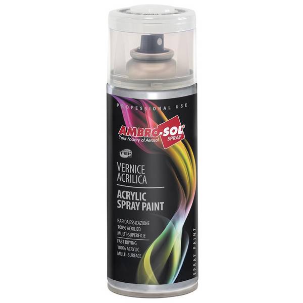 Bomboletta Vernice Spray Trasparente Lucido Interni Esterni Universale 400ml