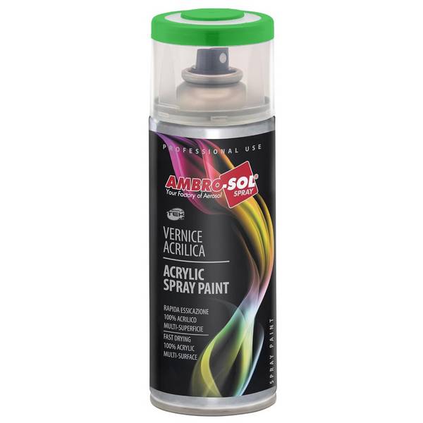 Bomboletta Vernice Spray Brillante Verde Prato Interni Esterni Universale 400ml