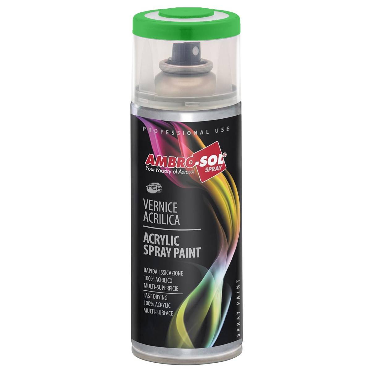 Bomboletta Vernice Spray Brillante Verde Prato Interni Esterni Universale 400ml-0