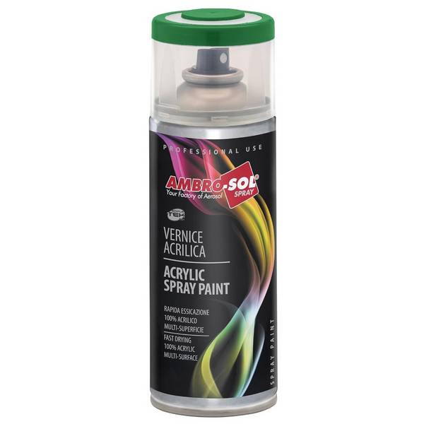 Bomboletta Vernice Spray Brillante Verde Primavera Interni Esterni Universale
