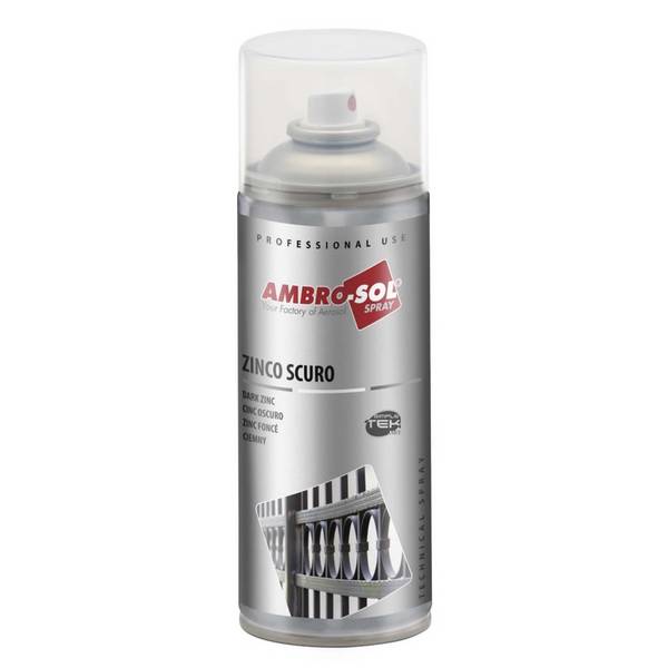 Bomboletta Spray Vernice Zincante Zinco Scuro A Freddo Protegge Ossidazione