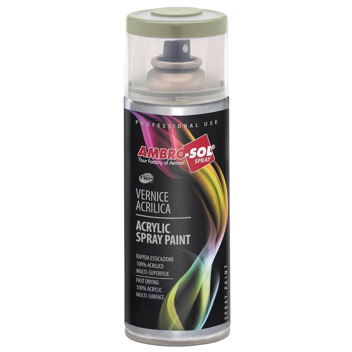 6x Bomboletta Vernice Spray Brillante Grigio Ghiaia Interni Esterni Universale-1