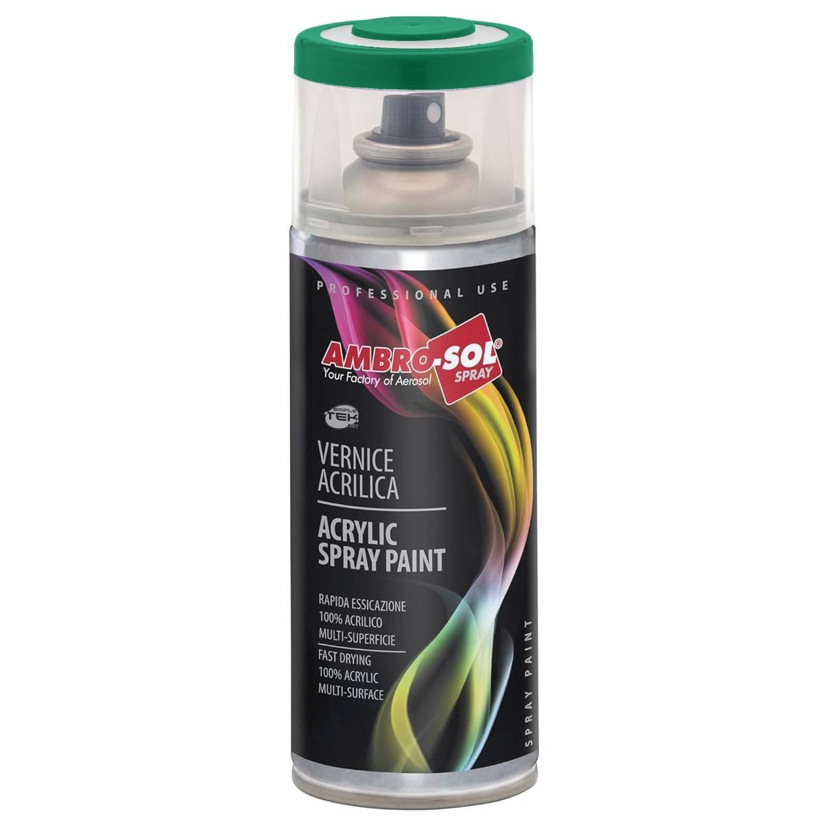 6x Bomboletta Vernice Spray Brillante Verde Turchese Interni Esterni Universale-2