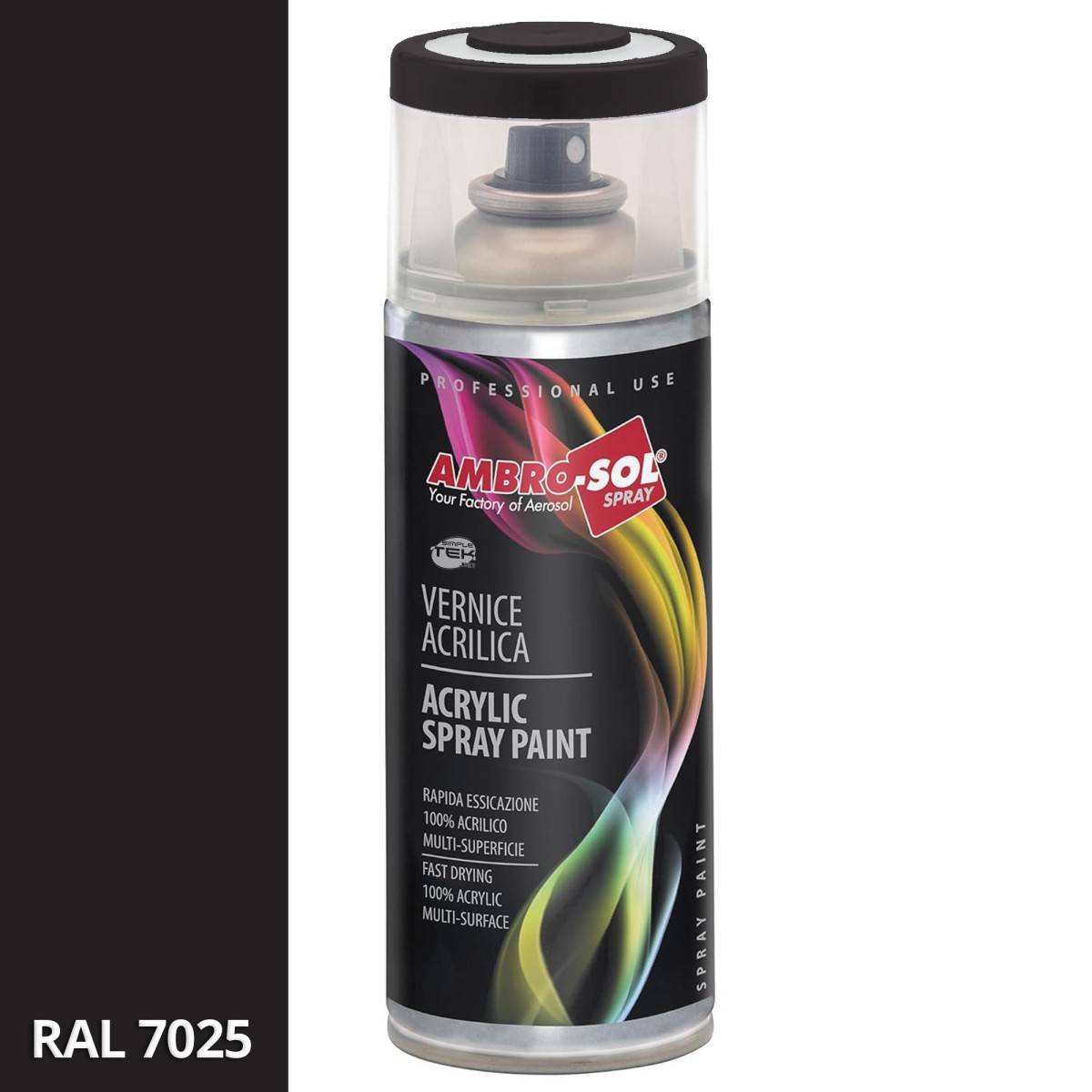 6x Bomboletta Vernice Spray Brillante Grigio Perla Interni Esterni Universale-1