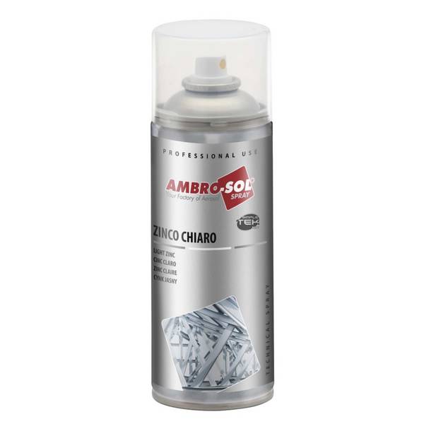 Bomboletta Spray Vernice Zincante Zinco Chiaro A Freddo Protegge Ossidazione
