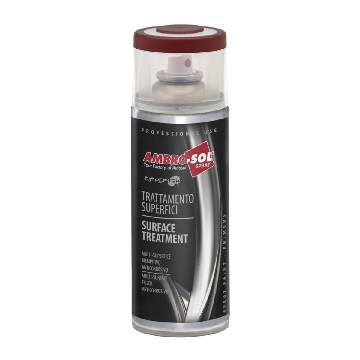 Smalto Antiruggine Per Metalli Spray Rosso Trattamento Superfici Anti Ruggine-0
