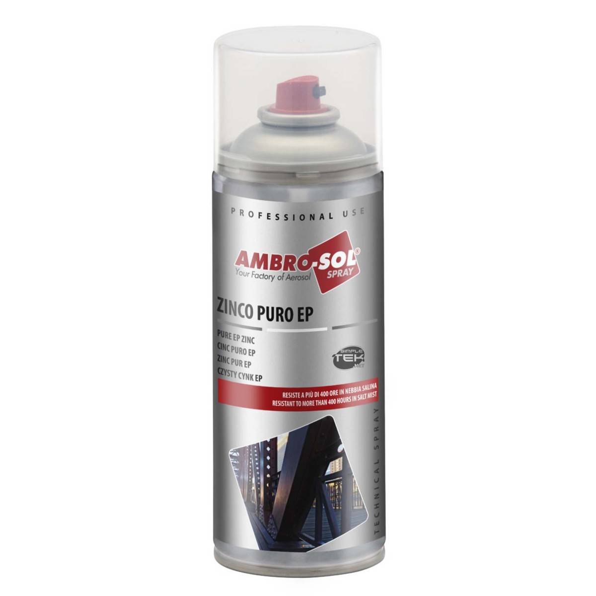12x Bomboletta Spray Vernice Zincante Zinco Puro Ep A Freddo Protegge Ossidazione-1