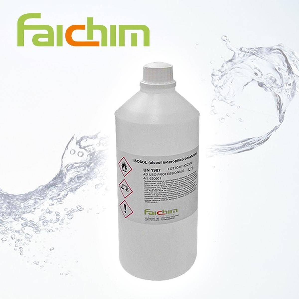 Alcool Isopropilico Isopropanolo 1l Pulizia Ossido Ultrasuoni Puro 97%-4