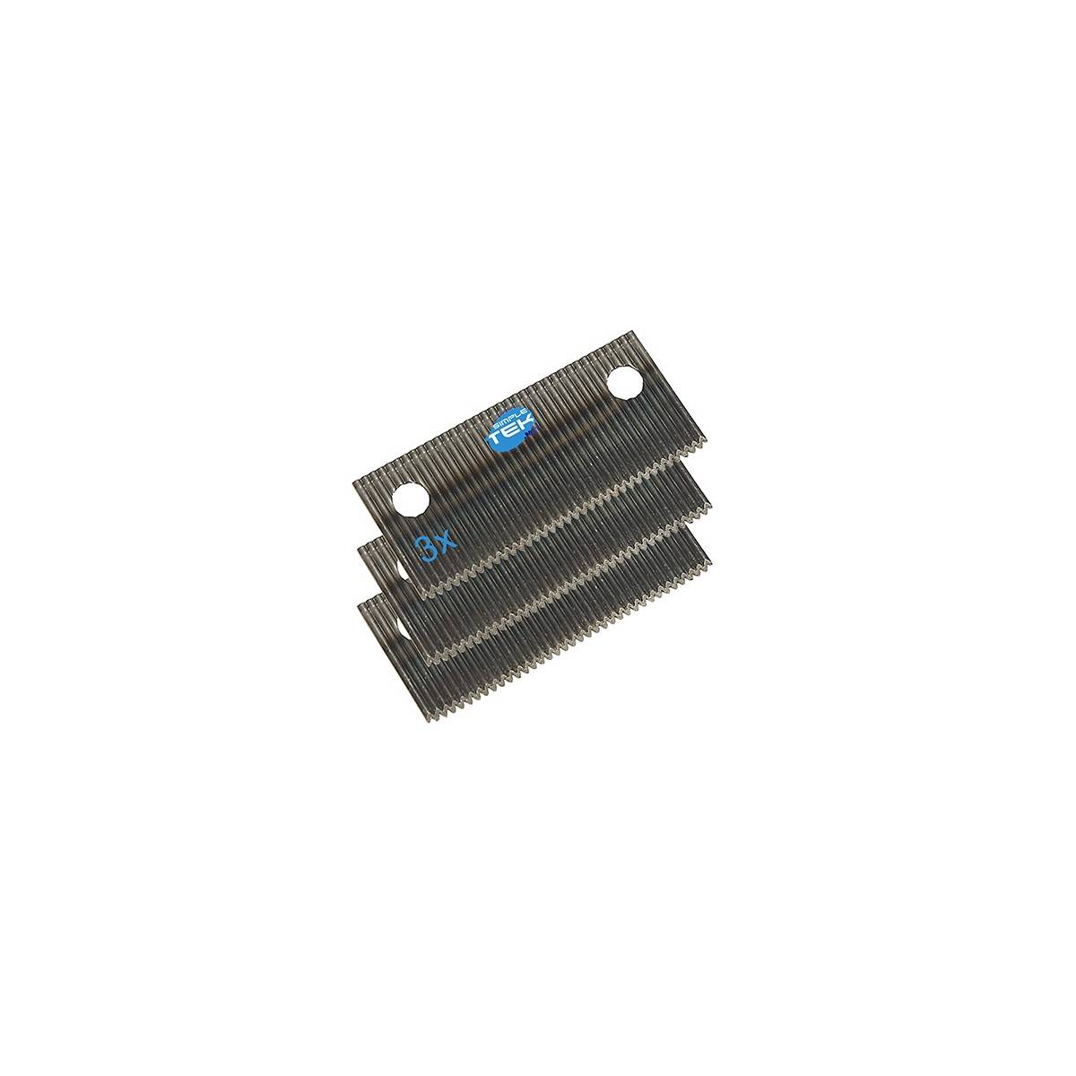 3 X Lame Per Distributori Di Nastro Adesivo Rinforzato Telato 50mm Fibra-0