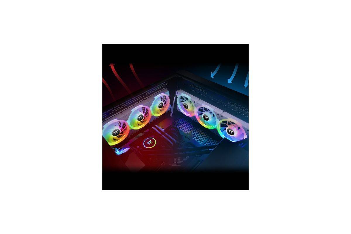 Ventola Swafan EX12 RGB Confezione da 3 ventole-5