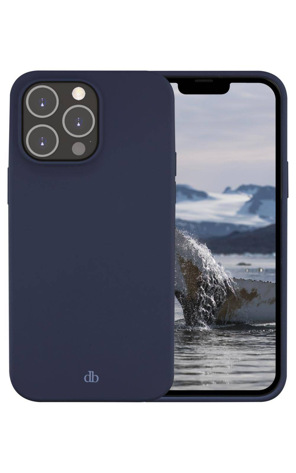 GREENLAND - IPHONE 14 PRO MAX - BLU Greenland - Custodia per iPhone 14 Pro Max in 100 Plastica Riciclata - Blu-1