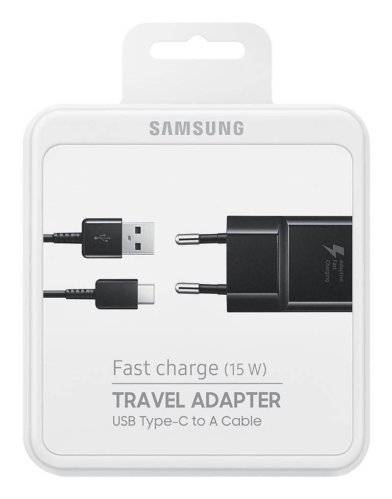 Samsung FastCharge Adattatore per ricarica 15 W spina USB-C® Nero Presa di corrente-6