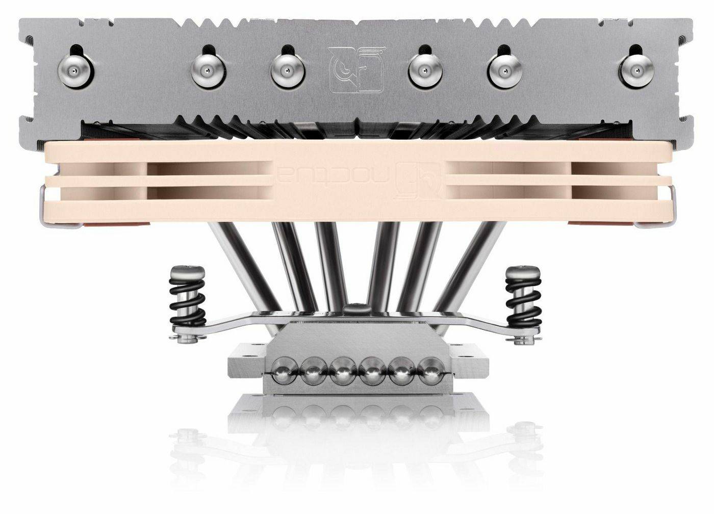 Noctua NH-L12SX77 Computerkühlsystem Prozessor Kühlkörper/Radiator 12 cm Beige - Nickel 1 Stück(e) (NH-L12Sx77)-0
