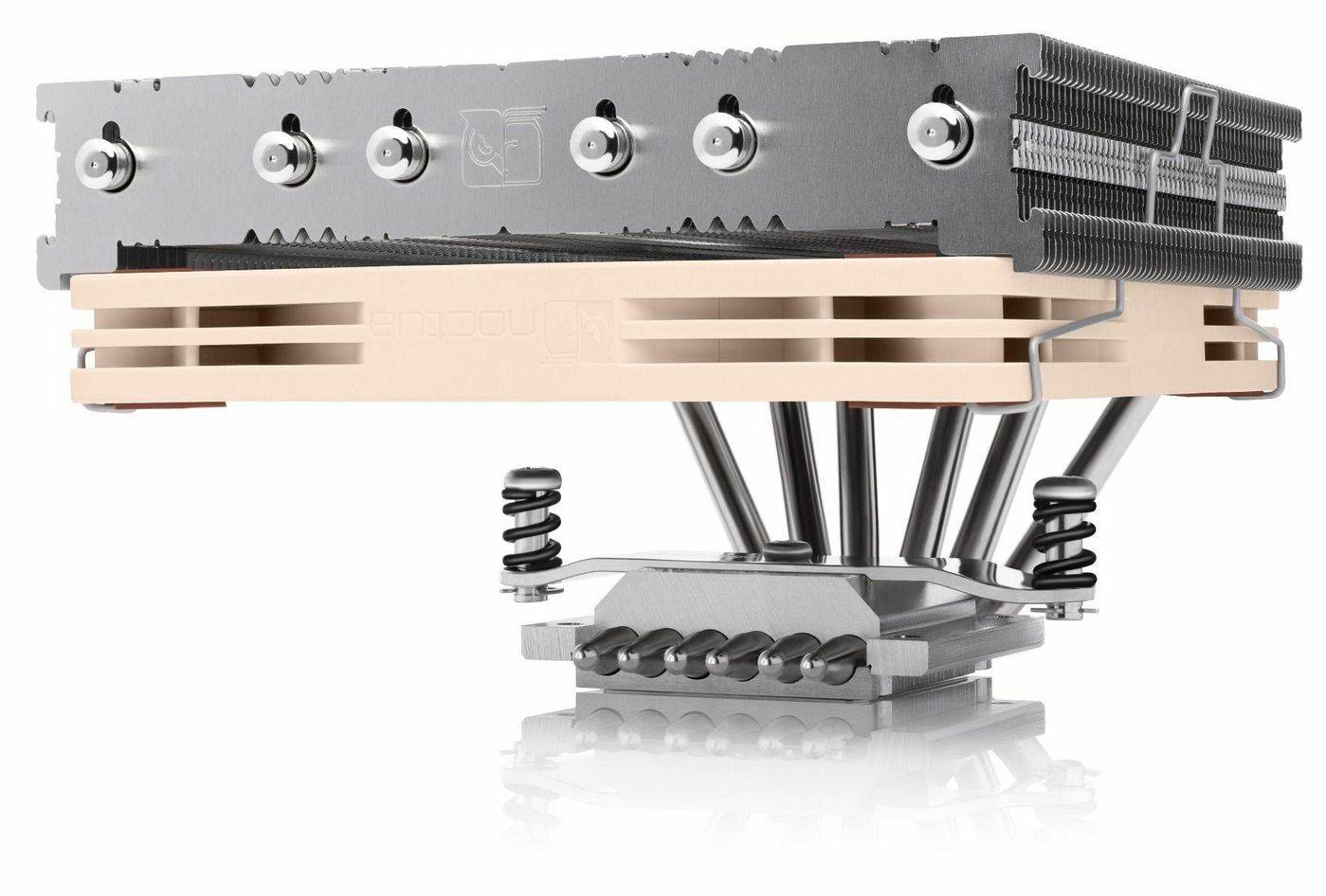 Noctua NH-L12SX77 Computerkühlsystem Prozessor Kühlkörper/Radiator 12 cm Beige - Nickel 1 Stück(e) (NH-L12Sx77)-1