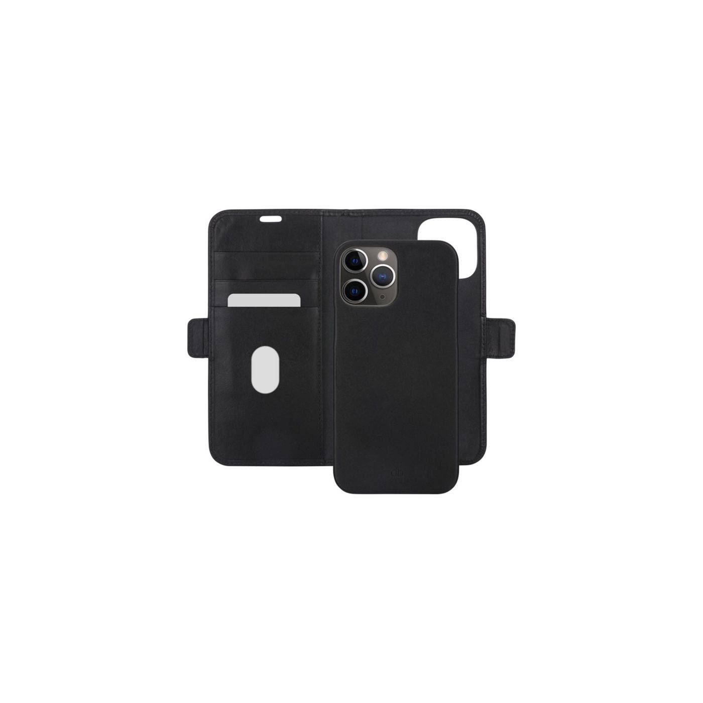 dbramante1928 Lynge custodia per cellulare 15,5 cm (6.1") Custodia a borsellino Nero-1