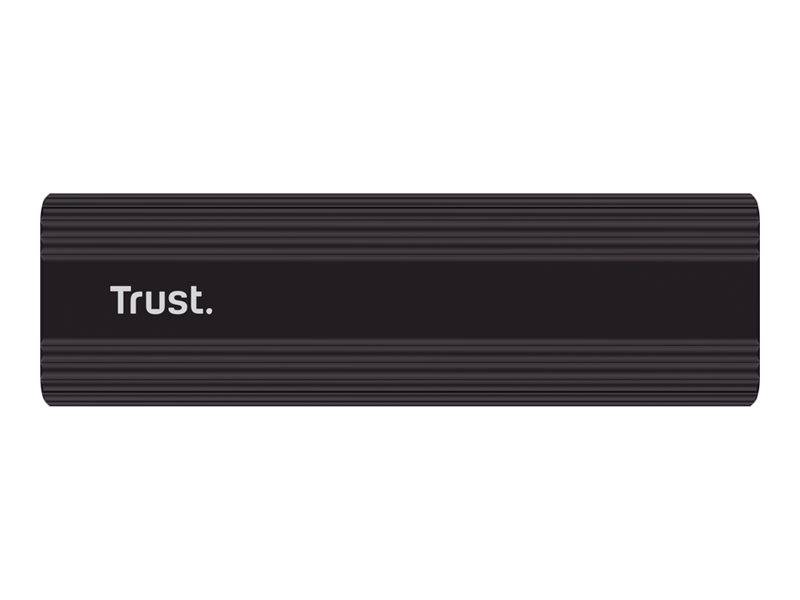 Trust 25806 contenitore di unità di archiviazione Box esterno SSD Nero-1