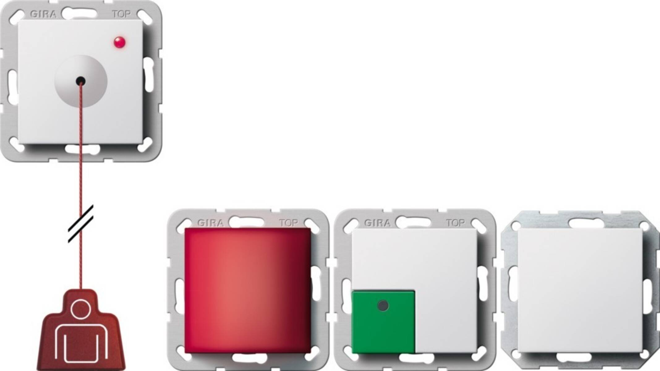 GIRA 291403. Tensione di ingresso AC 100 - 240 potenza nominale 025 A. Colore del prodotto bianco (291403)-0