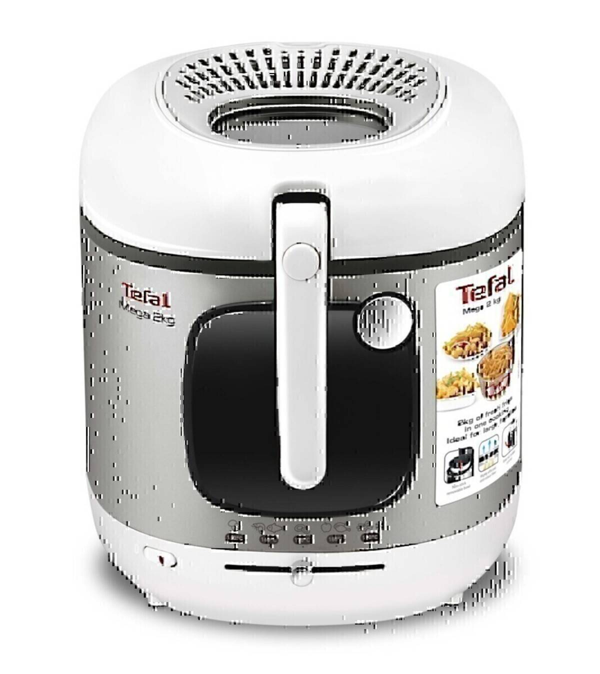Tefal FR4800 Singolo Indipendente 2100 W Friggitrice Acciaio inox, Bianco-4