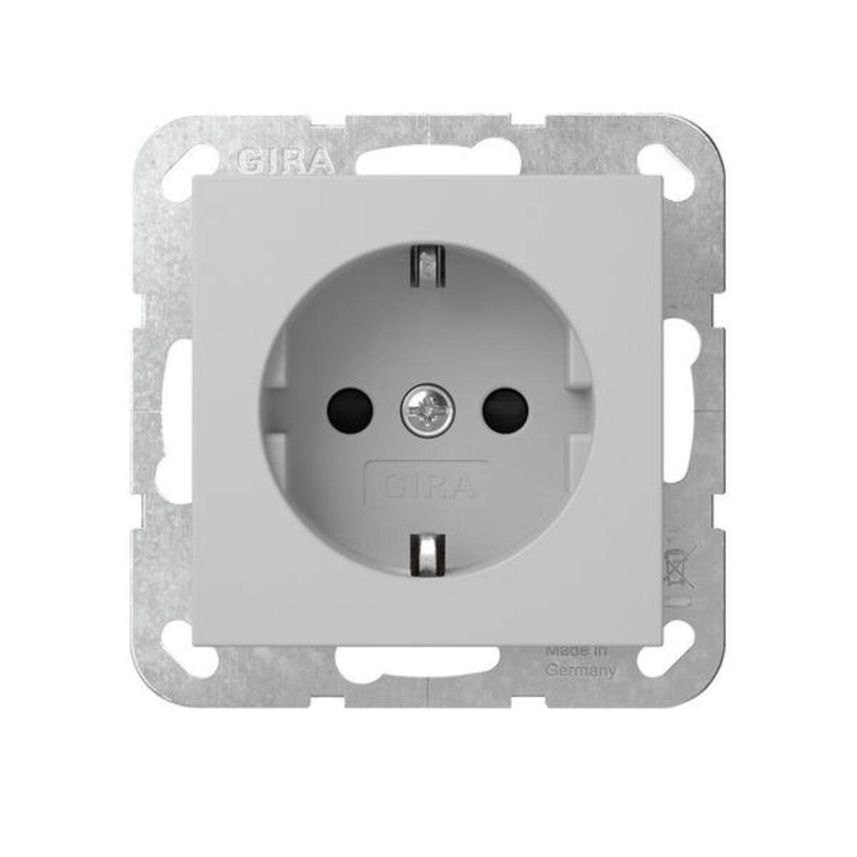 GIRA 4453015 SCHUKO STK SH System 55 Gra (4453015)-0