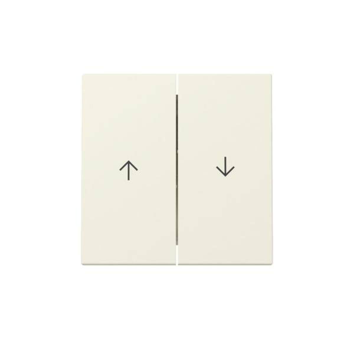 GIRA Wippe 2f Pfeil System 55 329401Cremeweiß (329401)-0
