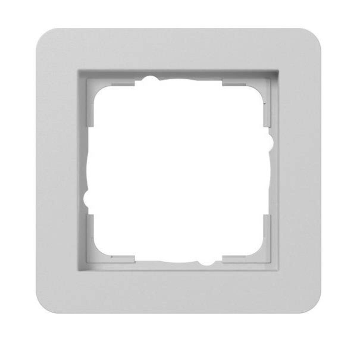 GIRA 0211154 Abdeckrahmen 1f E1Grau m (0211154)-0