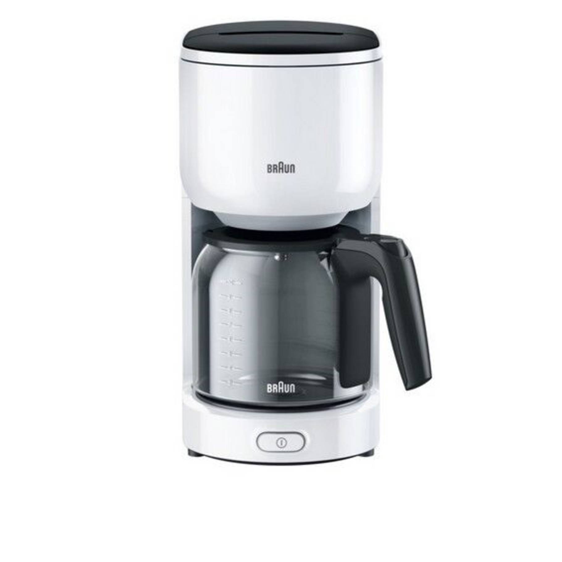 Macchina da caffè con filtro Braun KF 3100 WH - Bianca-0