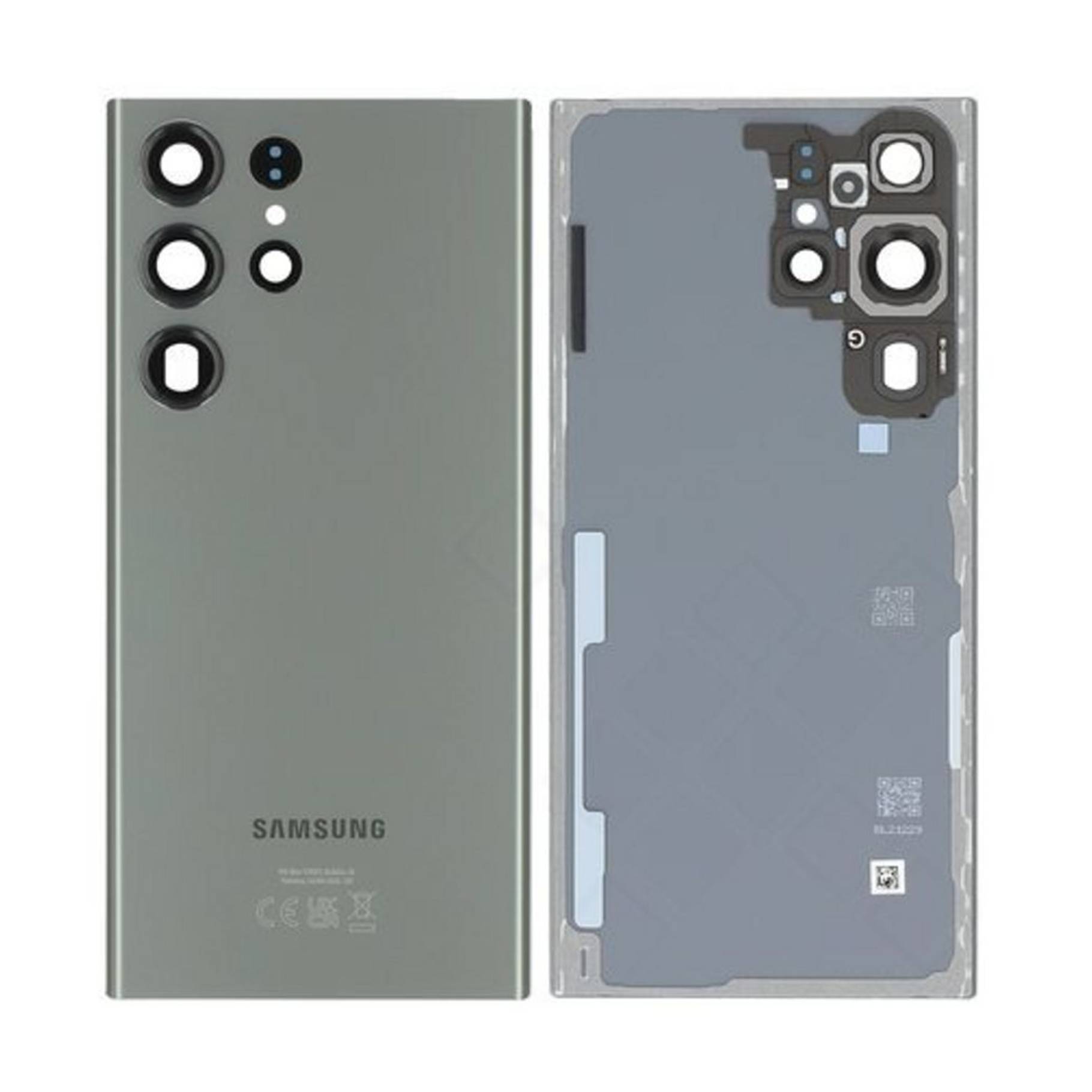Samsung Galaxy S23 Ultra Back Cover - Green-0