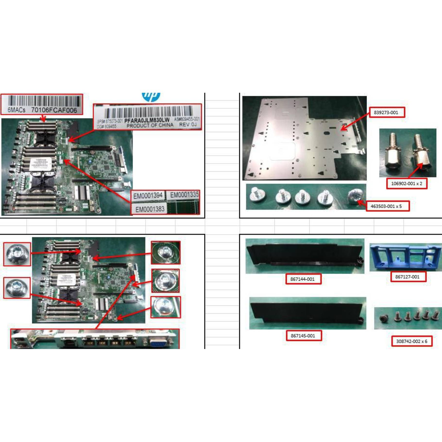 HP SYSTEM I/O BOARD ASSEMBLYFOR INTEL SKYLAKE PROCESSORS (875073-001)-0