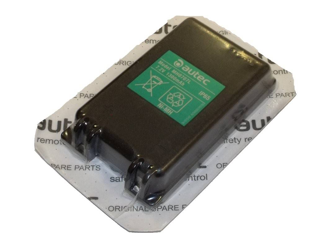 Batteria NiMH originale per radiocomando Autec MH0707L - 7,2 V 1300 mAh-0