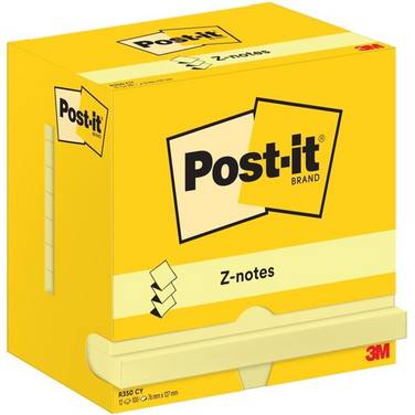 CF12 POST-IT-Z NOTE GIALLO 76X127