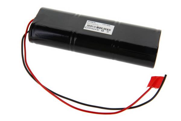 Illuminazione di emergenza e sicurezza a batteria CoPacks NC - Formato D - 7,2 V 4500 mAh 180x66 mm (cavo, estremità...